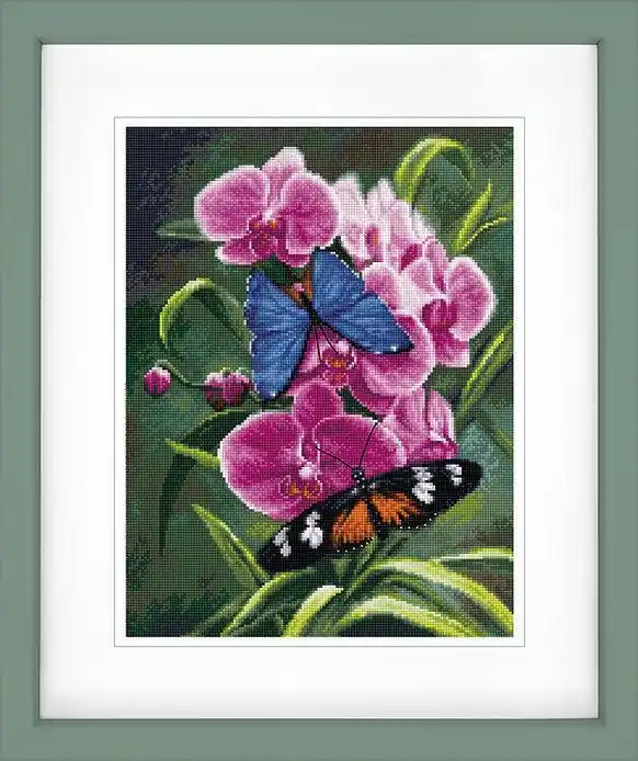 In Demand Nature's Poetry B7010L Counted Cross-Stitch Kit