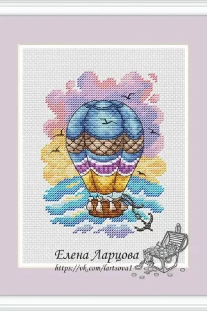 Balloons. Summer - PDF Cross Stitch Pattern Best Seller