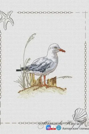 Seagull - PDF Cross Stitch Pattern Buy Today