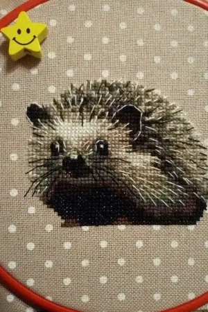Final Sale Hedgehog - PDF Counted Cross Stitch Pattern