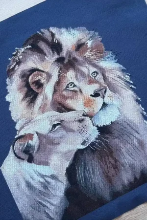 Limited Time Wild cat Leos - PDF Counted Cross Stitch Pattern