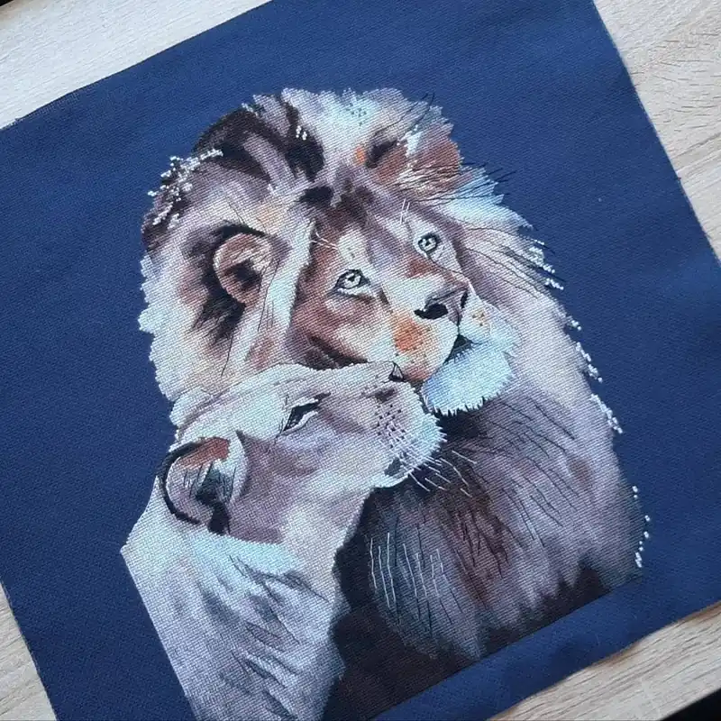 Limited Time Wild cat Leos - PDF Counted Cross Stitch Pattern