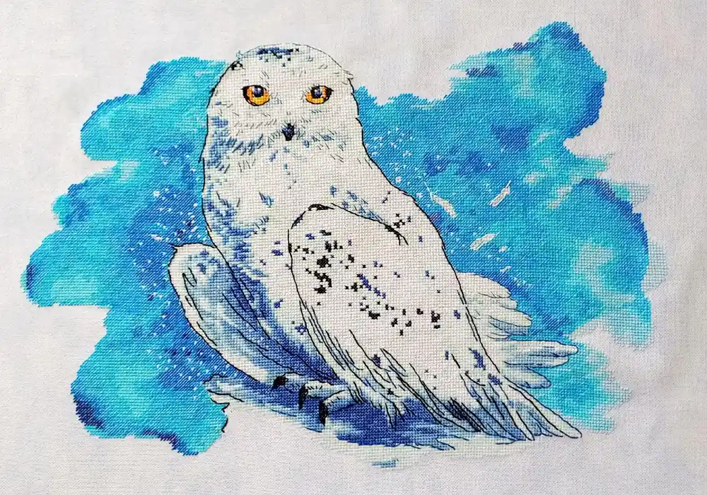 Snowy owl - PDF Counted Cross Stitch Pattern Flash Sale