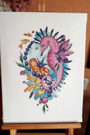 Deal Sea tale - PDF Counted Cross Stitch Pattern