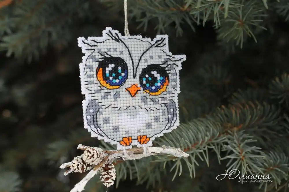 Owlet - PDF Counted Cross Stitch Pattern Get Yours