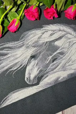 Moon Mare - PDF Counted Cross Stitch Pattern Holiday Sale