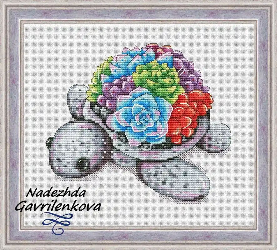 Seasonal Sale Little Turtle - PDF Counted Cross Stitch Pattern