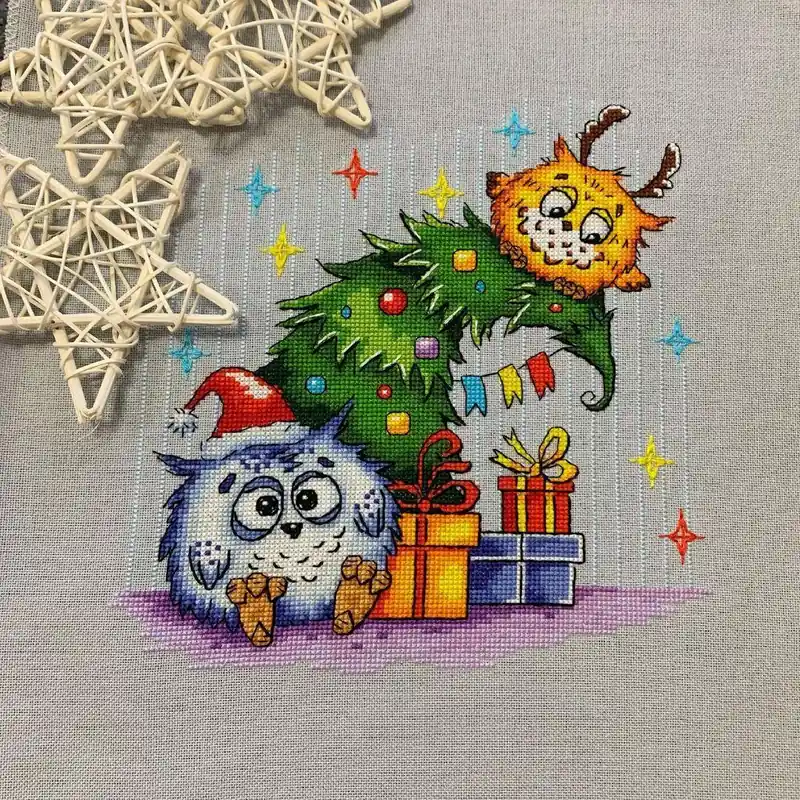 Cheap January 1 - PDF Counted Cross Stitch Pattern