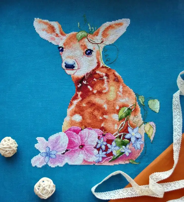 Deer - PDF Counted Cross Stitch Pattern Exclusive
