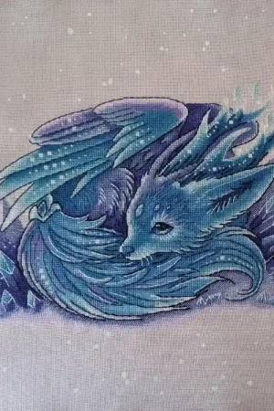 Buy Today Crystal Fox - PDF Counted Cross Stitch Pattern