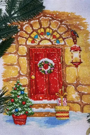 Christmas evening - PDF Counted Cross Stitch Pattern Last Chance