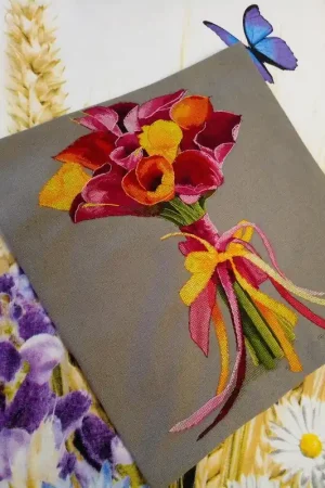 Low Price Calla lilies - PDF Counted Cross Stitch Pattern