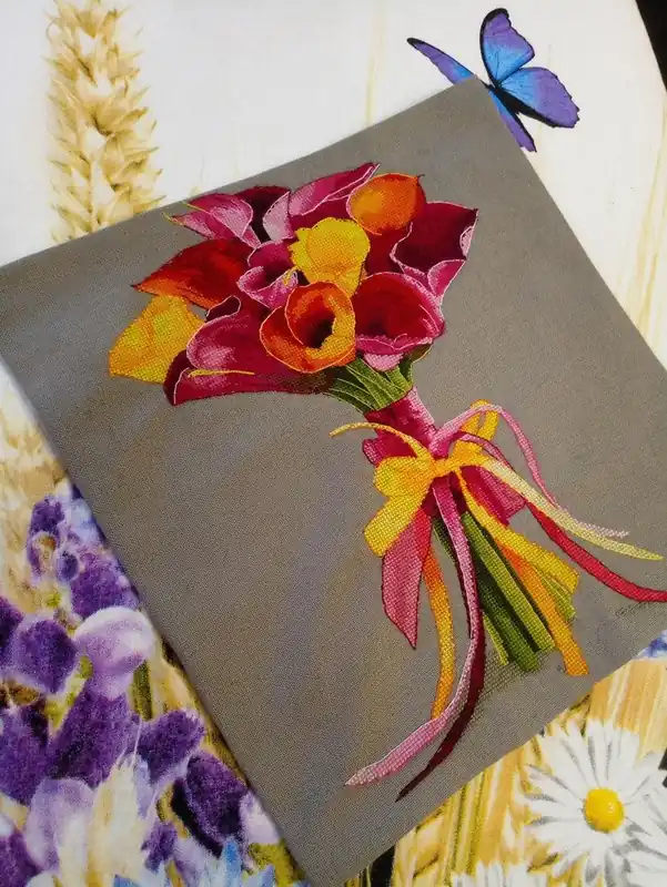 Low Price Calla lilies - PDF Counted Cross Stitch Pattern