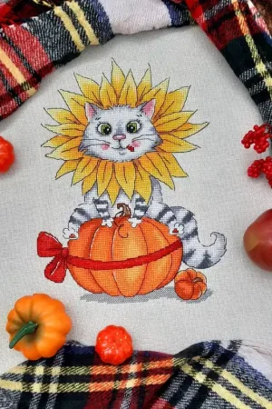 Affordable Autumn sun - PDF Counted Cross Stitch Pattern