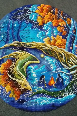 Dragon. Guardian of wayfarers - PDF Counted Cross Stitch Pattern Editor’s Pick