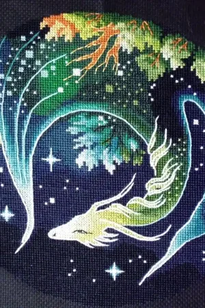 Dragon of the Nature - PDF Counted Cross Stitch Pattern Must Have