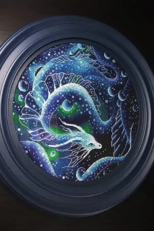 Fan Favorite Sea Dragon - PDF Counted Cross Stitch Pattern