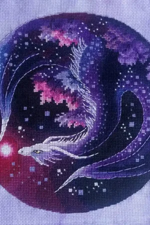 Place Order Dragon of the Magic - PDF Counted Cross Stitch Pattern