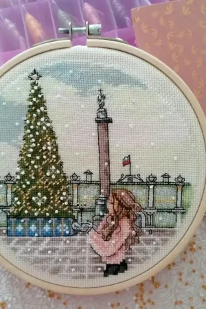 Palace Square - PDF Cross Stitch Pattern Last Chance