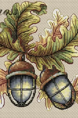 Best Price Accorns - PDF Cross Stitch Pattern