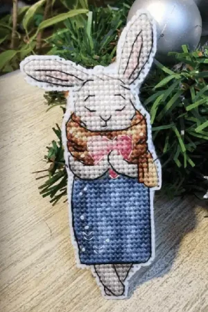 Spring Rabbit - PDF Cross Stitch Pattern Handmade