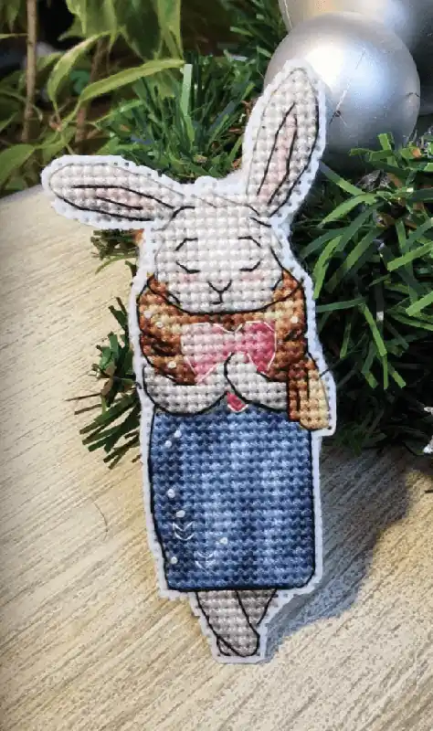Spring Rabbit - PDF Cross Stitch Pattern Handmade