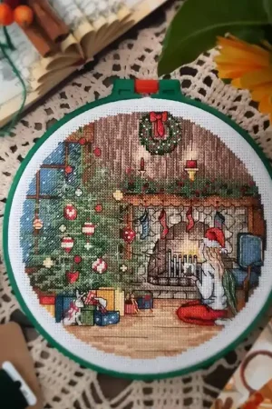 Professional Grade Christmas Eve - PDF Cross Stitch Pattern