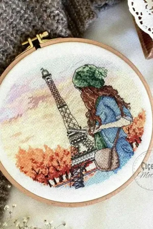 Trusted Brand France. Dreams of Paris - PDF Cross Stitch Pattern
