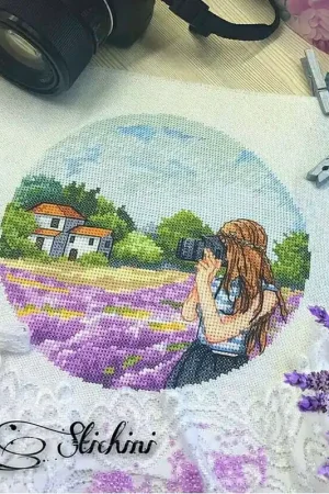 France. Provance - PDF Cross Stitch Pattern Premium