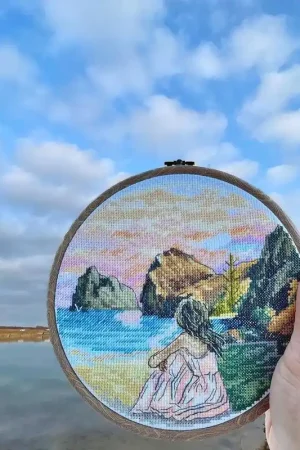 Get Yours Lake of Baikal - PDF Cross Stitch Pattern