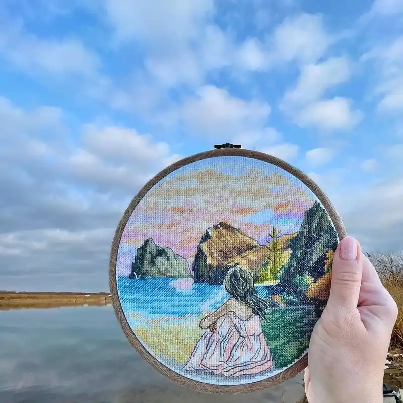 Get Yours Lake of Baikal - PDF Cross Stitch Pattern