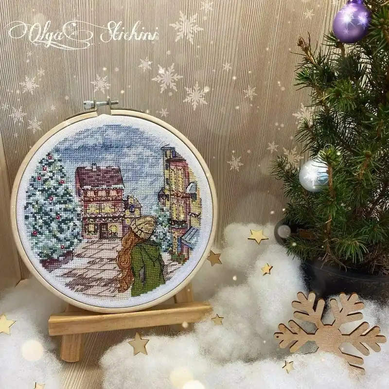 Save Now France. City of Colmar - PDF Cross Stitch Pattern