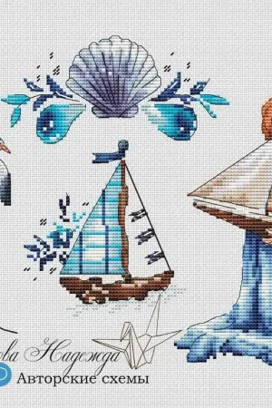 Force of Nature. Marine - PDF Cross Stitch Pattern Popular