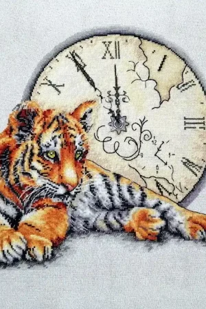 Tiger - PDF Cross Stitch Pattern Crafted
