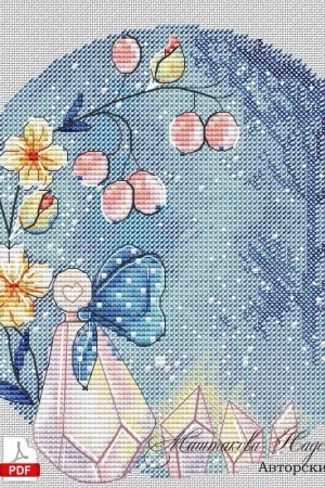 Editor’s Pick A little Tenderness. Night - PDF Cross Stitch Pattern