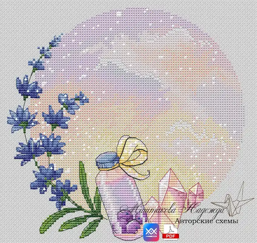 A little Tenderness. Sunrise - PDF Cross Stitch Pattern Special Offer