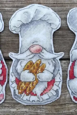 Baker Dwarfs - PDF Cross Stitch Pattern Flash Sale