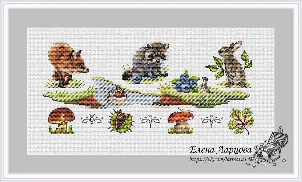 Instant Buy Forest Sampler - PDF Cross Stitch Pattern