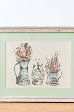 Discount Lamp B7005L Counted Cross-Stitch Kit