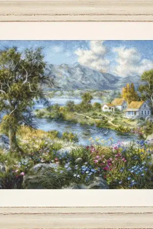 Enchanted Cottage B615L Counted Cross-Stitch Kit Best Seller