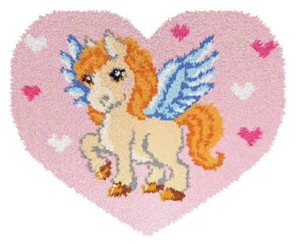 Grab Now Latch hook rug kit "Pegasus" 4171