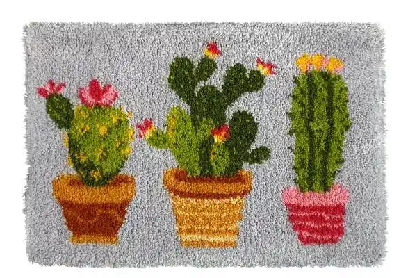 Same Day Shipping Latch hook rug kit "Cactus" 4076