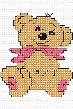 Bargain Bear B087L Counted Cross-Stitch Kit