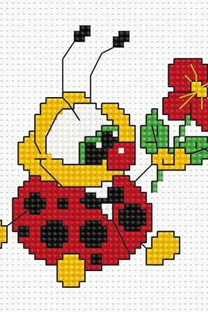 Big Sale Ladybird B062L Counted Cross-Stitch Kit