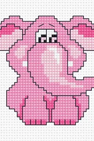 Pink Elephant B042L Counted Cross-Stitch Kit Reduced Price