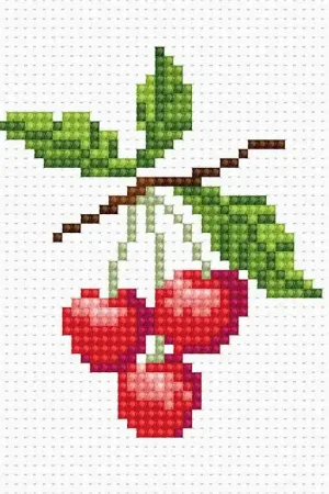 Cherry B016L Counted Cross-Stitch Kit Express Delivery