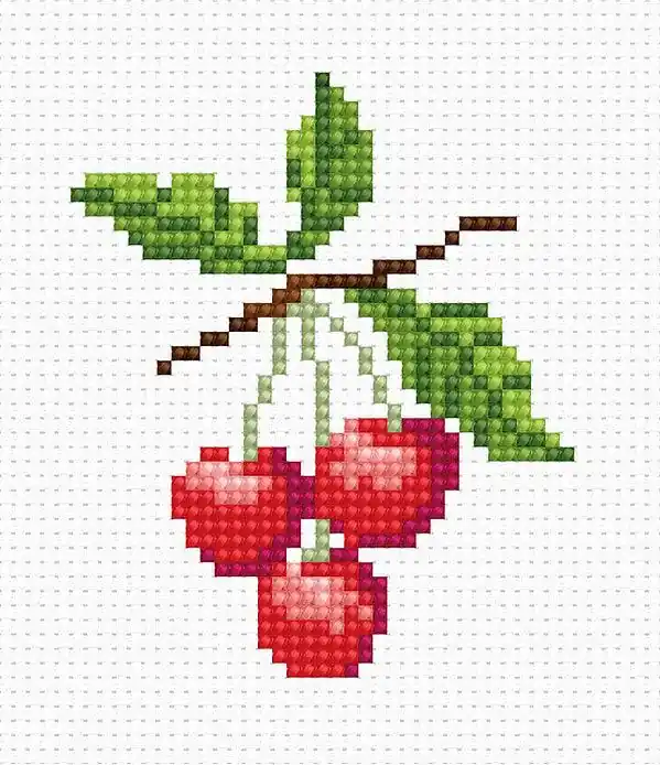 Cherry B016L Counted Cross-Stitch Kit Express Delivery