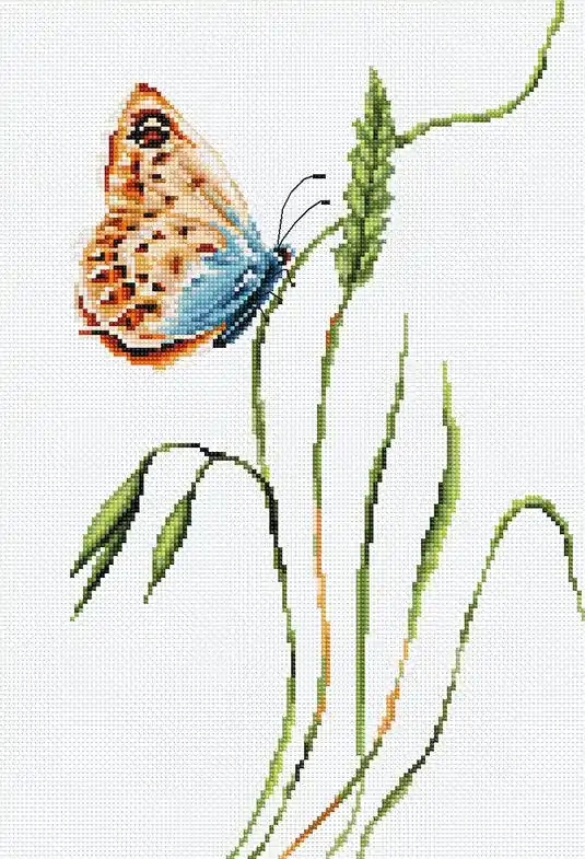 Last Chance Smell of Spring B2244L Counted Cross-Stitch Kit