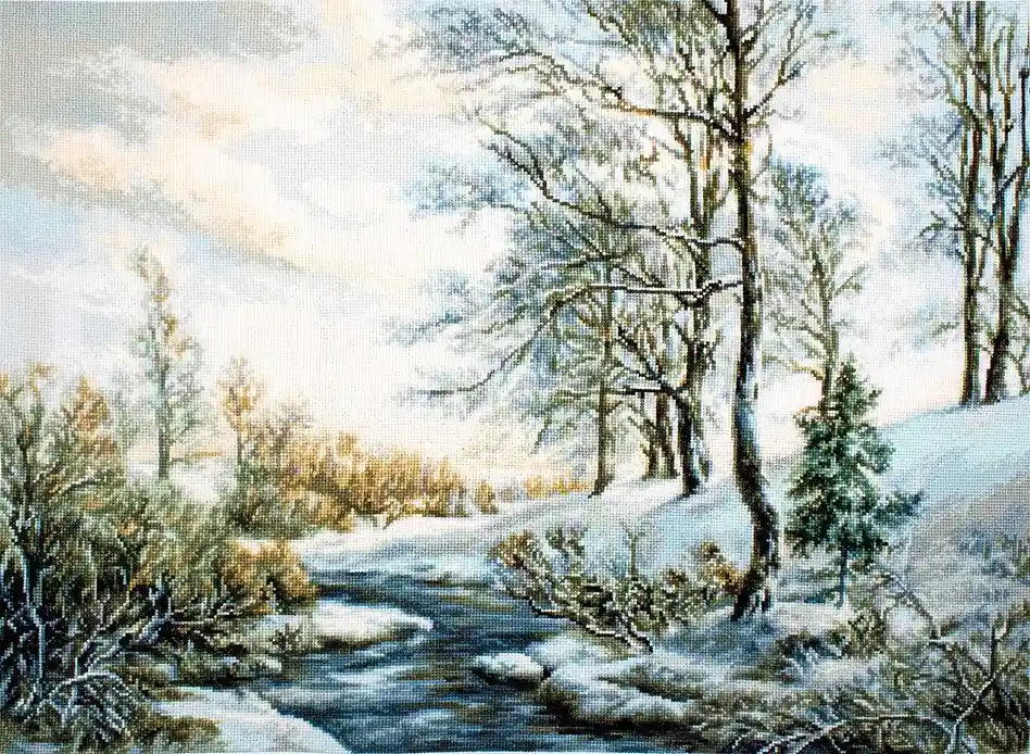 Spring Day B586L Counted Cross-Stitch Kit Instant Buy