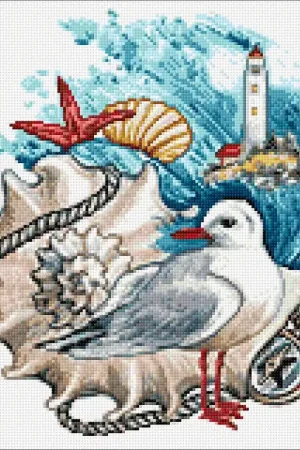 Price Drop Sea Collage Cs2801 15.75x15.75 inches Crafting Spark Diamond Painting Kit